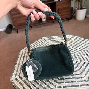 Anthropology Remi/Reid Dueña Genuine Suede Shoulder Bag